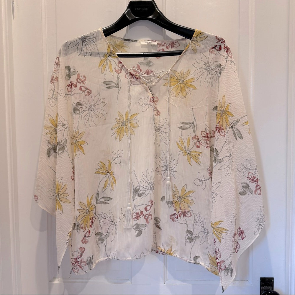 Maurices sheer poncho